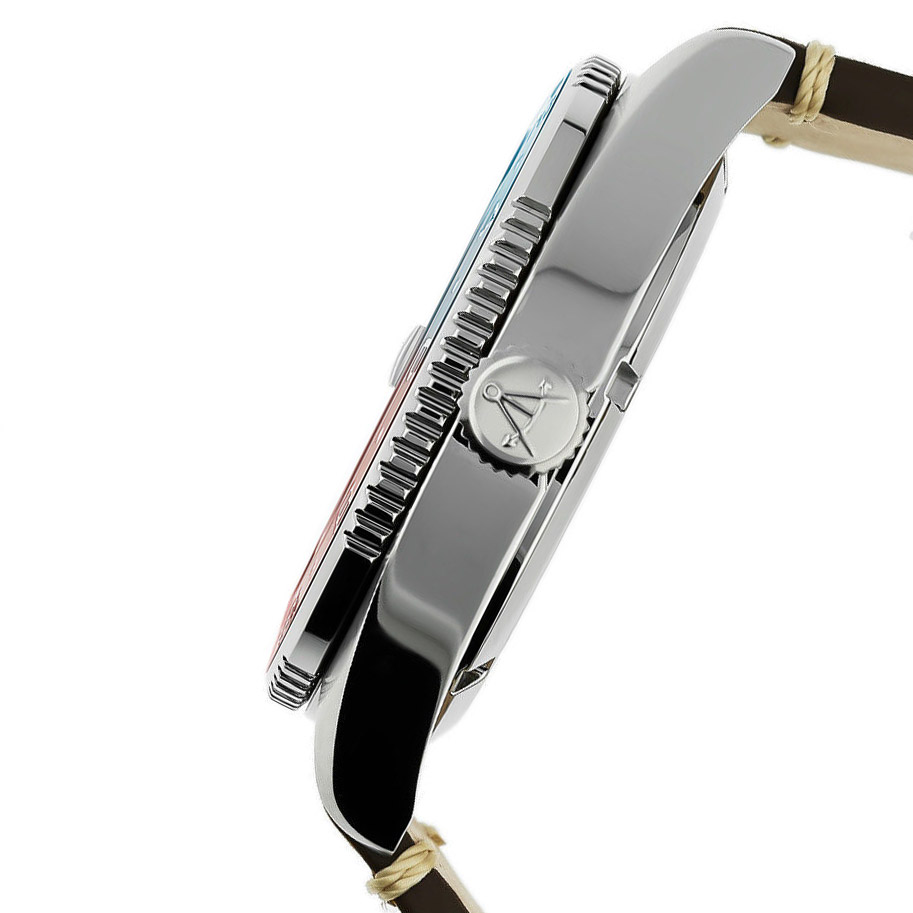 ATLANTIC Mariner GMT SWISS MADE Quarz 80570.41.61  