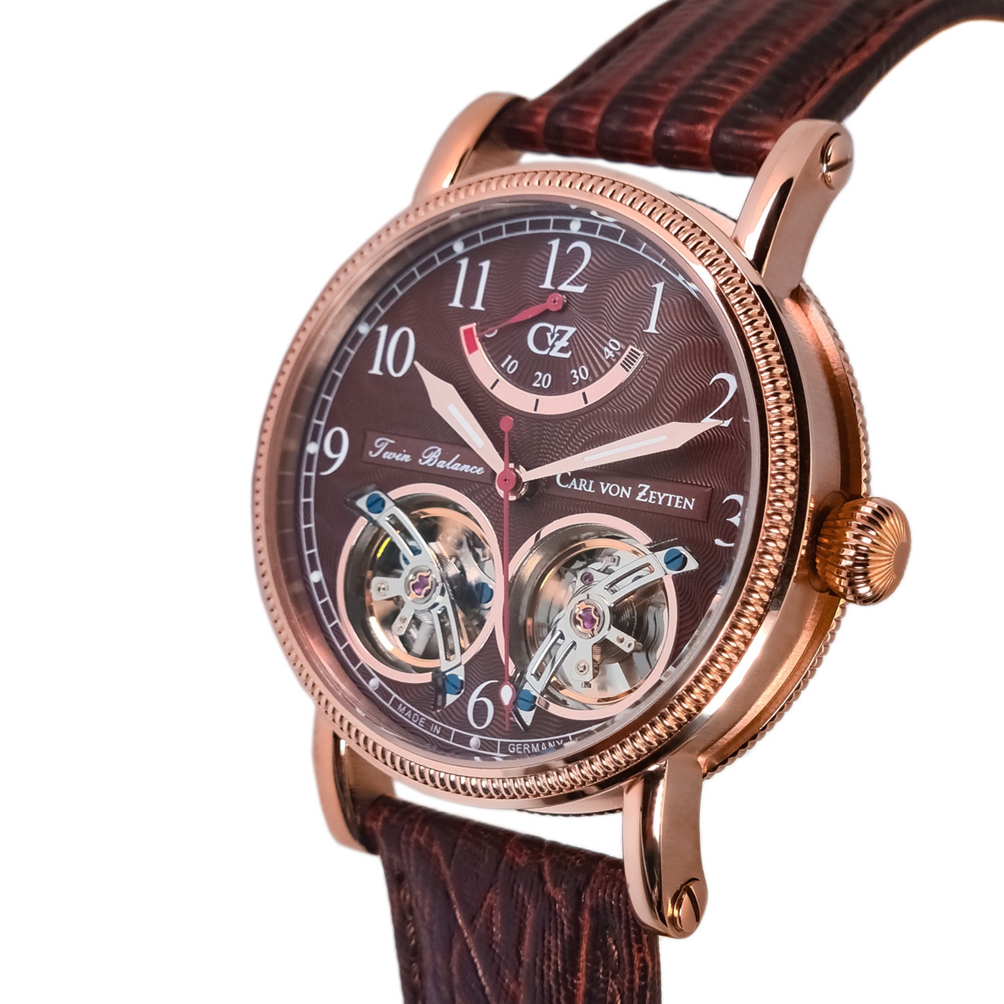 Carl von Zeyten Bernau und CVZ0033RBR - Automatikuhr | Smartwatches Uhren faszinationzeit
