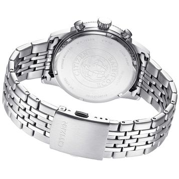 CITIZEN Orologio da polso al quarzo da uomo Eco Drive AT2460-89X, Bracciale